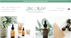 Desktop Screenshot of oilsforyoungandhealthyliving.com